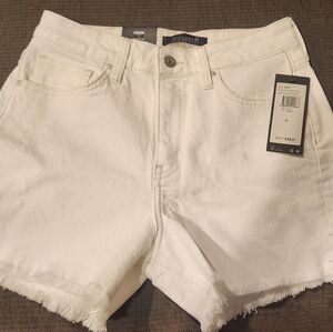 Mavi Heidi White Shorts